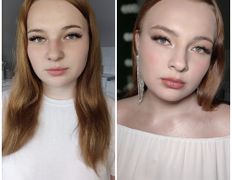 null Визажист Юлия Котова, Свадебный образ (макияж и прически) - фото 12