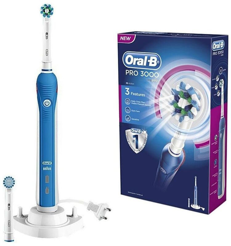 Электрическая зубная щётка Pro 3000 D20.524.3M Oral-B в Минске – цена ...