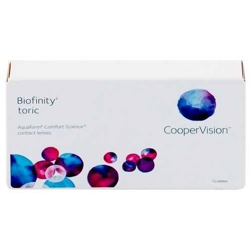 Купить контактные линзы Biofinity Toric Cooper Vision в Минске ...