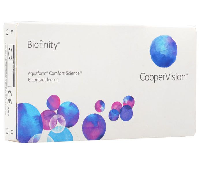 Купить Контактные линзы Biofinity (6 линз) Cooper Vision в Минске ...