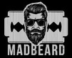 Логотип Мужские стрижки &amp; бритьё — MADBEARD BARBERSHOP барбершоп | магазин – прайс-лист - фото лого