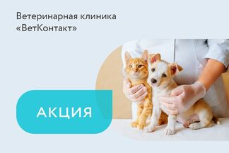 Акция на вакцинацию «Бесплатная консультация ветеринара»