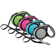 Flexi® New Comfort Поводок-рулетка для собак до 50 кг/8 м-ЛЕНТА (L) синяя