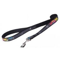 Rogz Поводок Fancy Dress Multi Bone Black XXL 4 см * 0.5 м