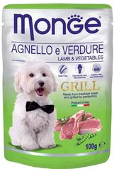 Monge Grill Pouch Lamb/Veget, 100 г