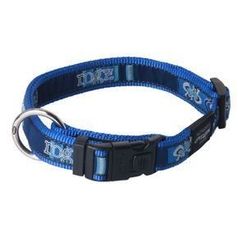 Rogz Ошейник Fancy dress Indigo Bones XXL (50-80 см)*40 мм