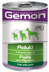 Gemon Консервы Dog Adult Pate Lamb, 400 г
