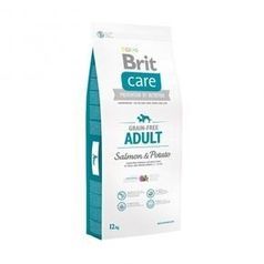 Brit Care Dog Grain-free Adult Salmon Potato для взрослых собак c лососем и картофелем 12 кг