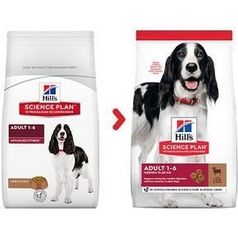 Hill's Science Plan ADULT MEDIUM LambRice - для взрослых собак с мясом ягненка и рисом 2,5 кг