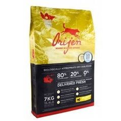 ORIJEN PUPPY (85/15) беззерновой корм биологически соответствующий для щенков всех пород NEW 6 кг
