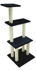 Игровой комплекс-когтеточка "UrbanCat", 148 см, темно-коричневая