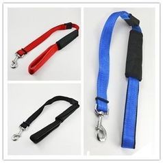 Короткий поводок AMI PLAY Basic XL 60 x 2,5cm красный