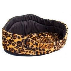 Лежак ЧИП овальный, цвета в ассортименте 55*39*20