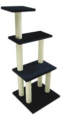 Игровой комплекс-когтеточка "UrbanCat", 148 см, темно-серая
