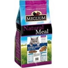 Meglium CAT Adult Neutered (Sterilized) - для стерилизованных кошек и кастрированных котов 3 кг