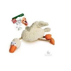 GiGwi Игрушка Утка, с пищалкой, плюш, 36 см. 36 см