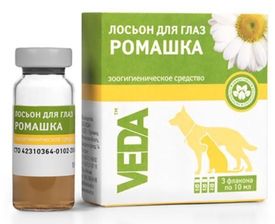 Веда Лосьон для глаз Ромашка 3*10 мл Веда56867