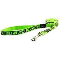 Rogz Удлиненный поводок Fancy Dress Lime Juice L 2 см*1,8 м