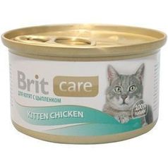 Brit Care Kitten Chicken Цыпленок, 80г 12 шт.