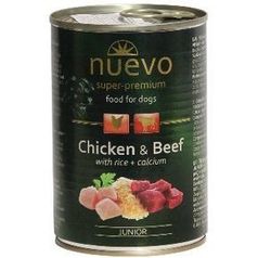 Nuevo Dog Puppy Chicken and beef 400 гр.