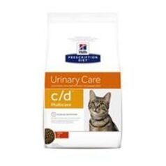 Hill's Prescription Diet c/d Multicare Urinary Care сухой корм для кошек с курицей для лечения мочевыводящих путей 5 кг