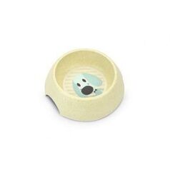 Миска для животных Beeztees Filo, желтая 18х18х6,5 см