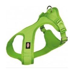 Шлея TRIXIE Soft harness для собак, мягкая, зелёный S-M, 35–60 см/20 мм