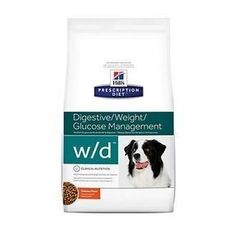 Hill's Prescription Diet Canine w/d with Chicken - при избыточном весе, мочекаменной болезни, диабете 12 кг