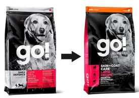 GO! Skin+Coat Lamb Dog, 5,44 кг