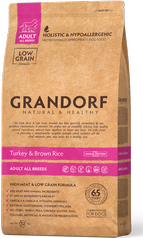 Grandorf Turkey & Brown Rice Adult All Breeds 3 кг
