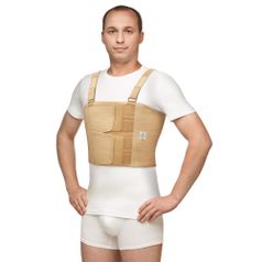 Польза Бандаж фиксирующий по линии груди мужской , 0117