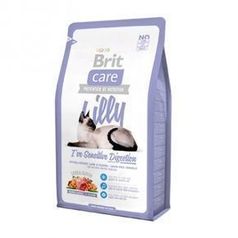 Brit Care Cat Graine-Free Lilly Sensitive Digestion - Гипоаллергенный беззерновой корм с ягнятиной и лососем для кошек с чувствительным желудком 7 кг