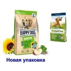 Happy Dog Premium NaturCroq LammReis 15 кг