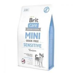 Brit Care MINI Dog Adult Sensitive Grain Free - беззерновой корм для мини собак с чувствительным пищеварением 7 кг