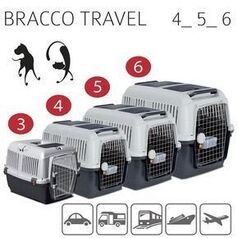 Переноска для животных BRACCO TRAVEL 5, 15-40кг 81x60x61,5H
