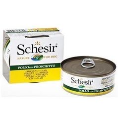 Schesir Bio Schesir Chicken with Ham, 150 гр 5 шт.