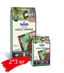 Bosch Adult Menu 2 х 3 кг 13642х2шт