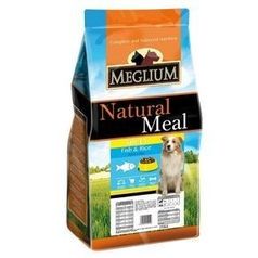 MEGLIUM DOG Adult Sensible FishRice - для взрослых собак с рыбой и рисом 3 кг