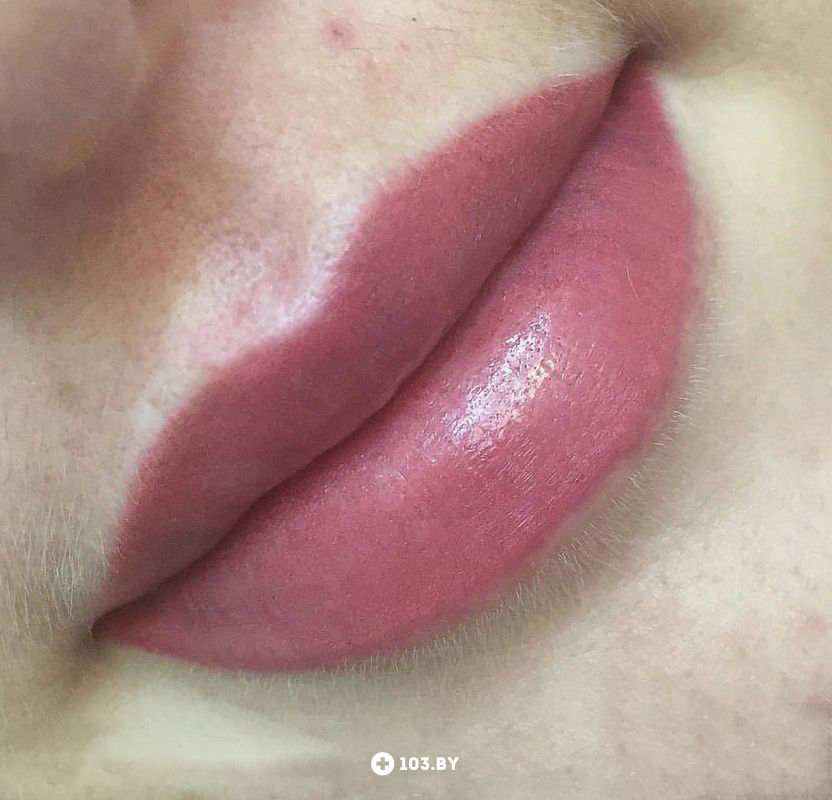 Перманентный макияж губ Школа-студия перманентного макияжа «Татуаж.бел» - фото 2463023