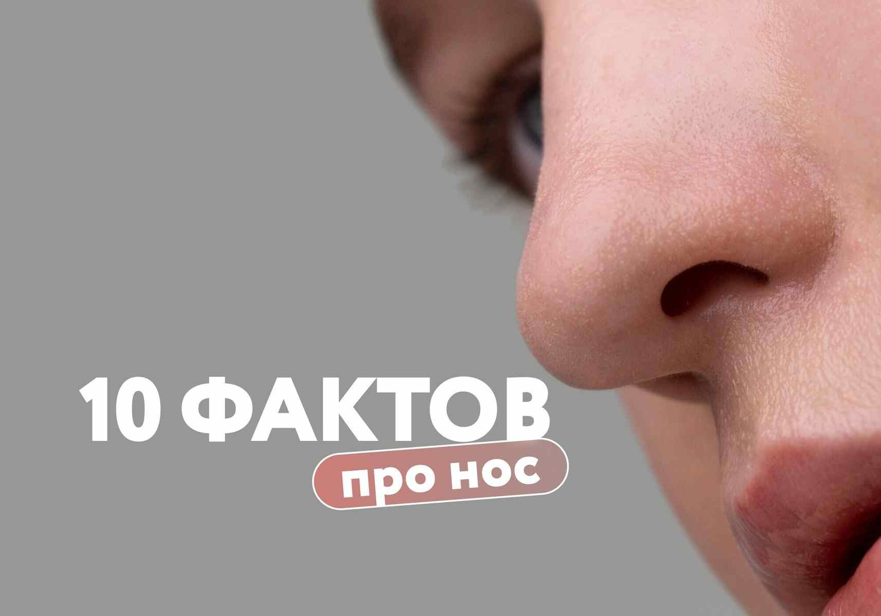 10 фактов про нос, о которых вы могли не знать