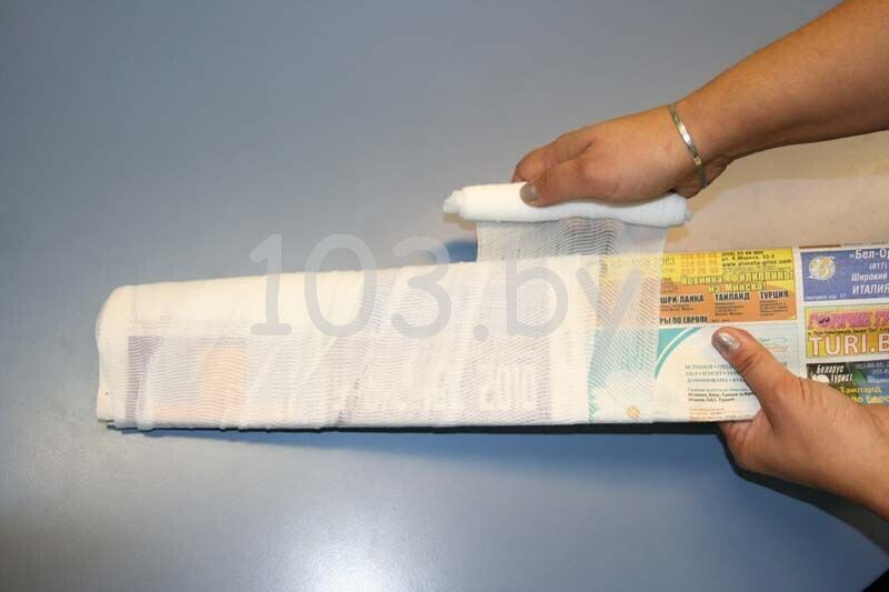 наложение шины при переломе руки3.JPG наложение шины при переломе руки3.JPG