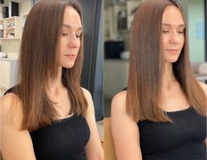 Салон красоты Zhukovskaya (Жуковская), Загущение волос височной зоны - фото 2