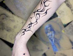 Тату-салон Nevpe (Невпе), Тату (мастер Василий Счастный) - фото 14