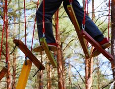 Туристско-оздоровительный комплекс Высокий Берег, Веревочный парк - фото 1