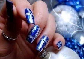 Новогодний маникюр – 2015