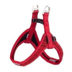 ROGZ Шлейка Tiny Fast Fit Red Reflective M 52 см