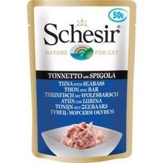 Schesir Паучи Tune with Seabass 50 гр 30 шт.