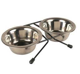 Trixie Набор мисок (2 шт.) ''Eat-on-Feet" 1,8л/диам.20см 24830