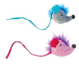 Petstages Игрушка "Fuzzy Rat", 4,5 см (2 шт.) 90026
