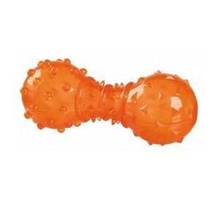 Игрушка TRIXIE Snack Dumbbell с отверстием для лакомств, термопластичный каучук,12 см 12 см